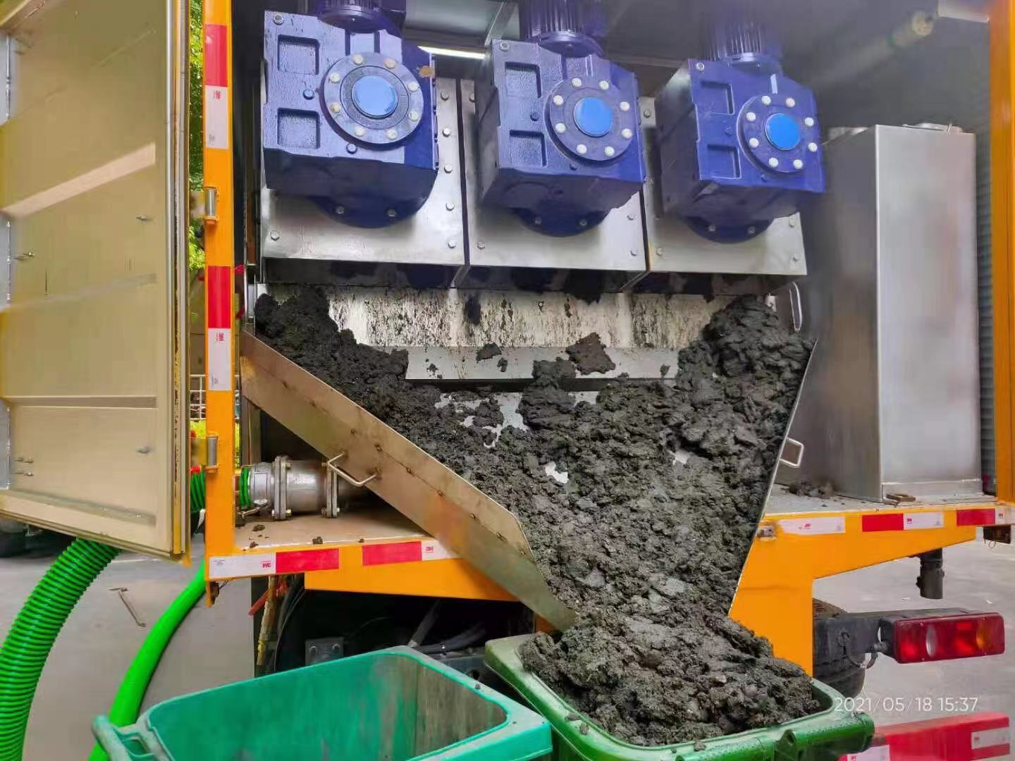 扶余化粪池清掏城市维护站-泥浆净化干湿分离处理